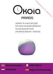 Okoia PARADIS Manual De Instrucciones