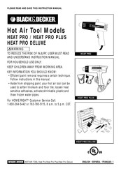 Black and Decker HEAT PRO Manual De Instrucciones