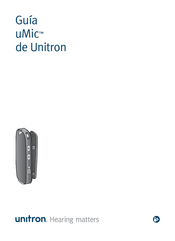 Unitron uMic Manual Del Usuario