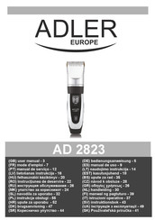 Adler europe AD 2823 Manual De Uso