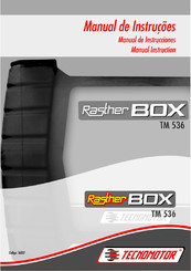 TECNOMOTOR Rasther BOX TM 536 Manual De Instrucciones