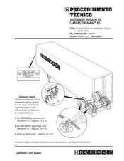 Hendrickson TIREMAAX Procedimientos De Instalación, Servicio Y Diagnóstico