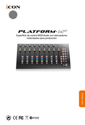 ICON PLATFORM M+ Manual Del Usuario