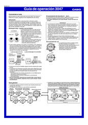 Casio 3047 Guía De Operación