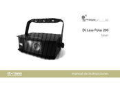 thomann STARVILLE DJ Lase BlueStar MK-II LED Manual De Instrucciones