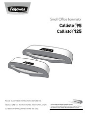 Fellowes Callisto 125 Manual De Usario