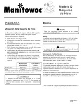 Manitowoc Q320 Manual Del Usuario