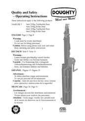 Doughty Zenith Mk 3 Manual Del Usuario