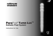 coltene/whaledent ParaPost Taper Lux Instrucciones De Uso