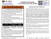 Horizon Global CQT24985 Instrucciones De Instalación