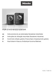 Miele PDR 522 Instrucciones De Uso