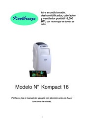 Koolbreeze Kompact 16 Manual Del Usario