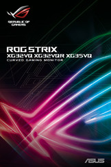 Asus ROG STRIX XG32VQ Manual Del Usuario