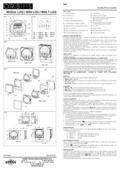 Orbis MINI T LOG Manual De Instrucciones