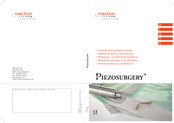 Mectron Piezosurgery Manual De Limpieza Y Esterilización