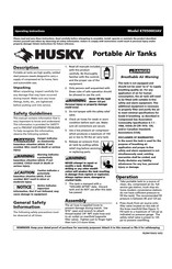 Husky KT050003AV Manual De Instrucciones