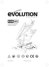 Evolution R210 Manual De Instrucciones