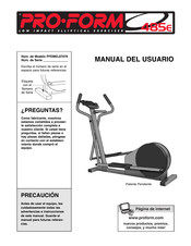 Pro-Form 485E Manual Del Usuario