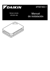 Daikin KRCS01-8B Manual De Instalación