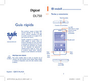 Digicel DL750 Guía Rápida