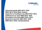 Webasto DBW 2016 Instrucciones De Uso Y Mantenimiento