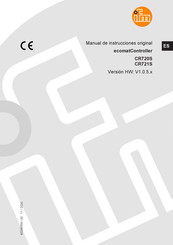 IFM ecomatController CR720S Manual De Instrucciones Original