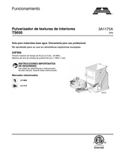 AIRLESSCO TS650 Funcionamiento