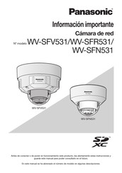 Panasonic WV-SFV531 Información Importante