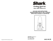 EURO-PRO Shark SV729 Instrucciones Para El Uso Y Cuidado