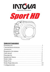 Intova Sport HD Manual Del Usuario