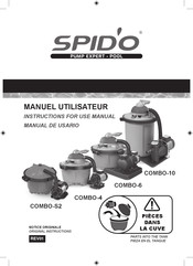 SPIDO COMBO-4 Manual De Usario