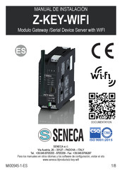 Seneca Z-KEY-WIFI Manual De Instalación