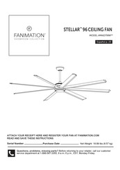 Fanimation STELLAR MAD7998 Serie Manual Del Usuario