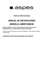 Aspes AMWI1500CB Manual De Instrucciones