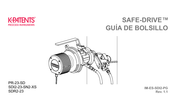 K-Patents SAFE-DRIVE SDR2-23 Guía De Bolsillo