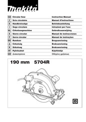 Makita 5704R Manual De Instrucciones