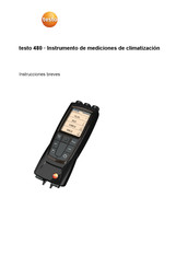 testo 480 Instrucciones Breves