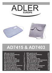 Adler europe AD7415 Manual De Uso