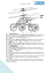 Rayline R130 Manual De Instrucciones