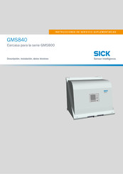 SICK GMS840 Instrucciones De Servicio