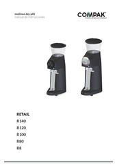 Compak RETAIL R80 Manual De Instrucciones