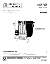 LF Utilitech Pro UT58104 Manual De Usario