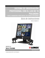 Lorex L19LD800 Serie Guía De Instrucciones