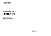 Denon ASD-11R Manual Del Usuario