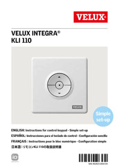 Velux KLI 110 Manual De Instrucciones