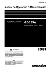 Komatsu 55008 Manual De Operación Y Mantenimeinto