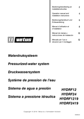 Vetus HYDRF24 Manual De Manejo Y Instrucciones De Instalación