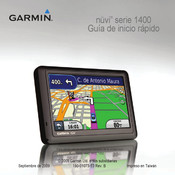 Garmin nüvi 1400 Serie Guia De Inicio Rapido