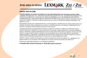 Lexmark Z22 Guia Del Usuario