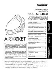 Panasonic MC-4620 Manual De Instrucciones